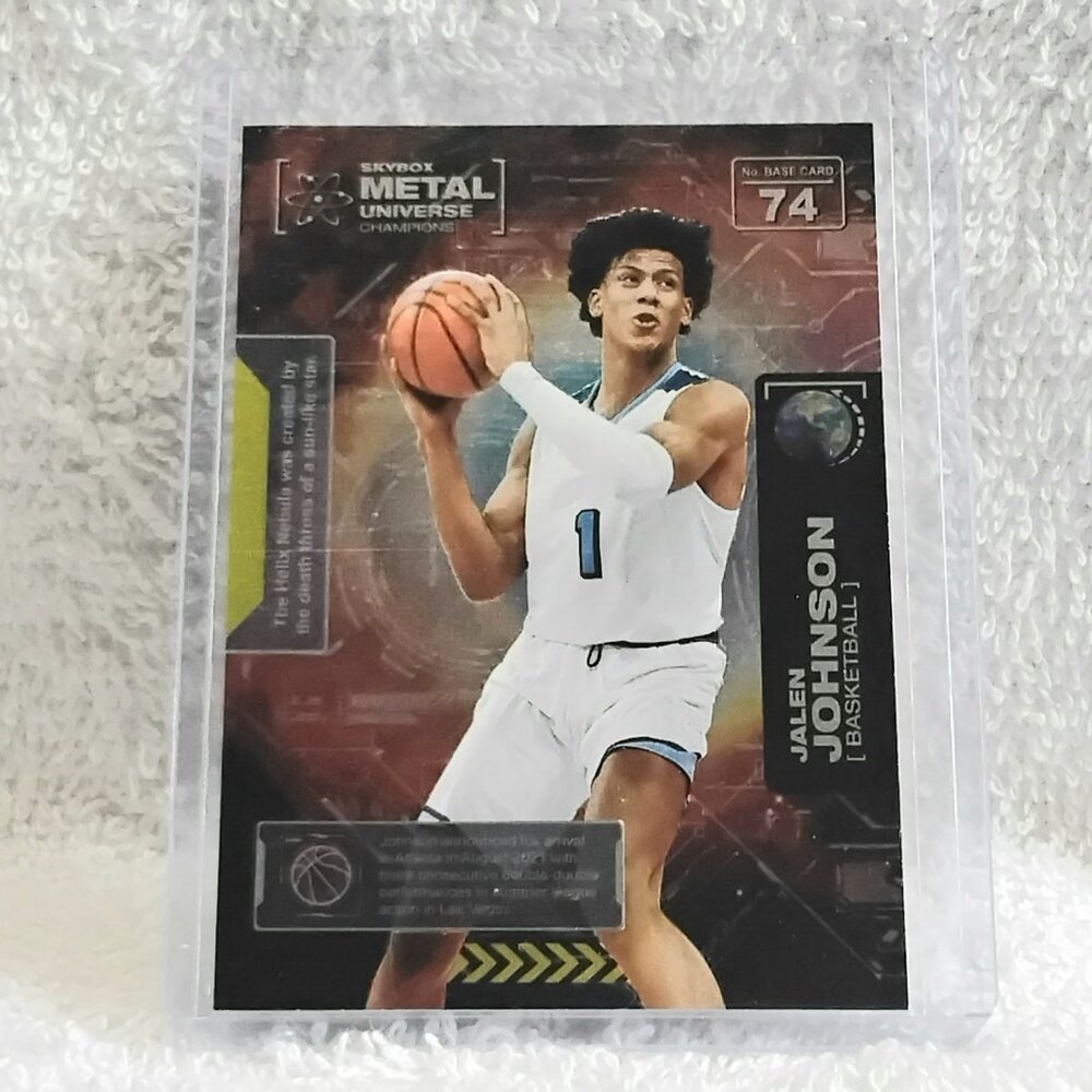 5/$20 Mint 2021 Skybox MUC Jalen Johnson Basketball Card 74!!